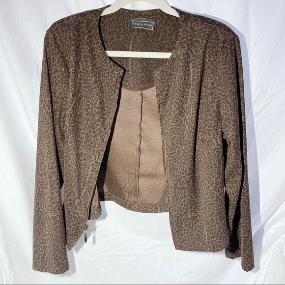 Vintage Intriguing Threads Leopard Jacket - Picture 4 of 7